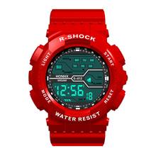 Fashion Waterproof Men's Boy LCD Digital Stopwatch Date Rubber Sport Wrist Watch relogio masculino Fashion watch men часы 2024 - buy cheap
