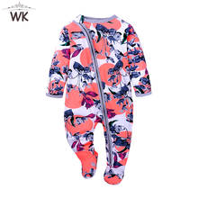 Baby Rompers 2019 Spring Newborn Infant Baby Boy flower Cotton Long Sleeve Romper Jumpsuit Baby overalls Baby Clothes JP-421 2024 - buy cheap