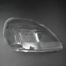 Lente do farol dianteiro para toyota yaris, capa de proteção do farol dianteiro em automóveis, substituição de lentes do farol dianteiro 1999 2000 2001 2002 2024 - compre barato