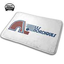 Quebec Nordiques 3D Household Goods Mat Rug Carpet Cushion Colorado Avalance National Hockey League Wha World Hockey 2024 - buy cheap