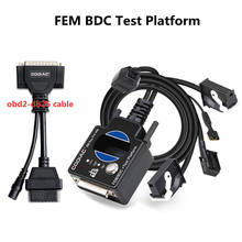 Plataforma de prueba para programación BMW em BDC con Cable OBD2 a DB25, funciona con Godiag GT100/Xhorse VVDI2/Autel IM608/CGDI 2024 - compra barato