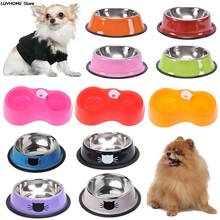 Cute Bone Shape Dog Bowl Travel Feeding Feeder Water Bowl For Pet Dog Cat Puppy Food Bowl For Dog Water Dish 2024 - buy cheap