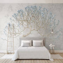 Custom Photo Wallpaper For Bedroom Walls Mural Wall Paper 3D Flower Tree Wall Papers Home Decor Living Room Wall Painting Modern 2024 - buy cheap