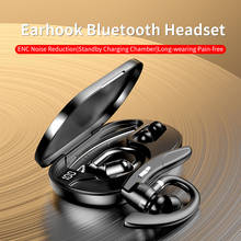 Fones de ouvido bluetooth sem fio, cancelamento de ruído, para esportes, intra-auricular, para celular 2024 - compre barato