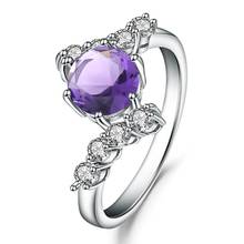 Женское кольцо из серебра 100% пробы, 925 карата 2024 - купить недорого