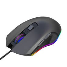 Wired Glowing Mouse Gaming Mouse USB Optical Computer Mice 7 Programmable Button EM88 2024 - buy cheap