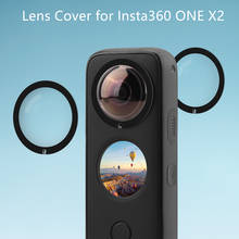 Крышка объектива для Insta360 ONE X2 Защита объектива от столкновений защита для Insta 360 One X 2 Аксессуары для панорамной камеры 2024 - купить недорого
