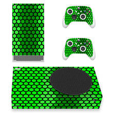 Pegatina de piel estilo panal para consola Xbox Series S, calcomanía protectora de vinilo para consola y 2 controladores, estilo 1 2024 - compra barato