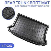 Car Floor Mat Carpet For Ford Ecosport 2013 2014 2015 2016 2017 Rear Trunk Anti-mud Cover 2024 - buy cheap