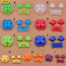 Jcd-kit de botões substitutos para gameboy, 10 conjuntos de botões coloridos para console de jogos gbc, a, b, d, com botões 2024 - compre barato