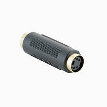 Common 4 Pin S-Video Female To S-Video Female Adapter Mini AV Plug Composite Video Extension Converter 2024 - buy cheap