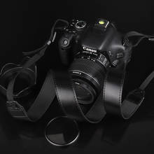 PU Leather Camera Strap Neck Shoulder Sling Belt For Canon 1300D 750D 760D 700D 600D 1200D 100D 550D 77D 6D 7D 5D Mark II III IV 2024 - buy cheap