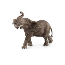 Simulated Wild Animals African Elephant Model Realistic Plastic Action Figure for Kids' Collection Science Educational Toys 2024 - buy cheap