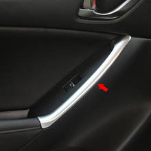 For Mazda CX-5 CX5 2012 2013 2014 2015 2016 ABS Matte Interior Rear Door Armrest Handle Cover Trim Car Styling Accessories 2pcs 2024 - buy cheap
