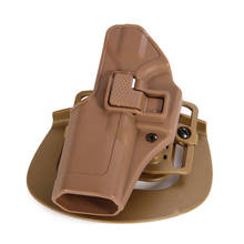 Tactical  Left Hand Glock Waist Belt Holster  Left Hand Handgun Carry for Glock 17 19 22 23 31 32 2024 - buy cheap