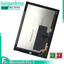 Lcd para microsoft surface pro 3 pro3 1631 tom12h20 v1.1 ltl120ql01 003 display lcd de tela toque digitador assembléia substituição 2024 - compre barato