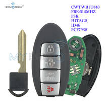 Remtekey CWTWB1U840 smart car key for Nissan Versa remote key 4 button 315mhz 46 chip 2013 2014 2015 2016 2017 2024 - buy cheap