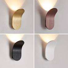 Nordic Minimalist Single-sided Luminous LED Wall Lamp Bedroom Bedside Study Room Living Room Corridor Modern Wall Lamp 2024 - buy cheap