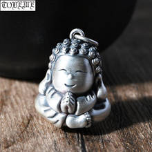 100% 990 Silver Tibetan Buddha Statue Pendant Buddhist Buddha Pendant Tibetan Good Luck Amulet Pendant 2024 - buy cheap