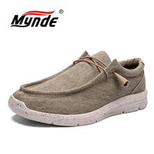 Zapatos informales de marca para hombre, zapatos de lona vaquera transpirables, vulcanizados, antideslizantes, planos, de verano, talla 39-48 2024 - compra barato