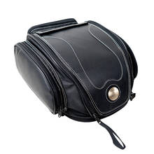 Tail Bag Large Capacity Retro Waterproof Motorcycle Leather Rear Seat Bags Multifunctional Travel Pack 2024 - buy cheap