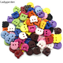 100PCS Mixed Bears Resin Shape Apparel Sewing Buttons for Kids Clothes Scrapbooking Decorative Handicraft DIY Accessories 13MM 2024 - buy cheap