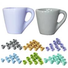 Water Cup Toy 10Pcs Dollhouse Mini Mug Food Play Kitchen Accessories DIY Crafts Props Kids Toy Pretend 2024 - buy cheap