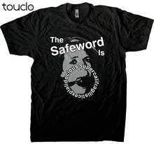 Camiseta BDSM Safeword para hombre, camisa humorística Ball Gag Safe Word BDSM 2024 - compra barato