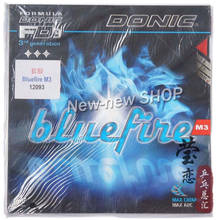 Donic-esponja azul M3 Bluefire para tenis de mesa, fuerte giro, granos en Ping Pong de goma, Original 2024 - compra barato