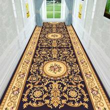 Europe Long Hallway Carpet Bedroom Decorative Corridor Mat Kitchen Rugs Home Hotel Aisle Carpet Pastoral Stair Mat tapis Doormat 2024 - buy cheap