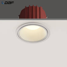 [DBF]2020 Stylish Anti Glare Round Ceiling Recessed LED Downlight 7W 12W Dimmable LED Ceiling Spot Light Pic Background 2024 - buy cheap