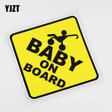 YJZT 14.8CMX14.8CM Car Sticker Baby ON Board Baby carriage Pvc Decal 13A-0036 2024 - buy cheap