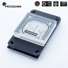 FREEZEMOD PC Water Cooling CPU Water Block AMD Support For AM2/AM3/AM4, 0.5 Channel Jet,Transparent CPU Cooler, AMD-PM3D 2024 - buy cheap
