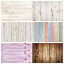 White Wood Board Floor Gradient Vintage Texture Baby Backdrop Vinyl Photography Background For Photo Studio Custom Photophone 2024 - buy cheap