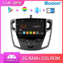 Car Radio GPS Navi Quad Core Android 10.0 For Ford Focus Stereo Player Bluetooth AUX DAB Wifi Map Camera SWC 2024 - buy cheap