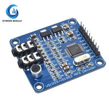 Vs1003b mp3 módulo de decodificador de áudio dc 5v interface spi onboard função de gravação stm32 microcontrolador som leitor de música placa 2024 - compre barato