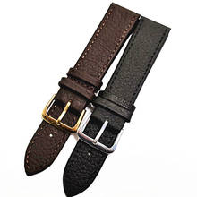 Wholesale 200PCS/Lot High Quality 12MM 14MM 16MM 18MM 20MM 22MM 24MM Genuine Cow Leather Watch Strap Genuine Leather Watch Band 2024 - buy cheap