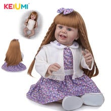 KEIUMI 27Inch Dress Up Reborn Baby Doll  Soft Touch Alive Reborn Newborn Doll Excellent Quality Fast  Delivery  Children's Toys 2024 - buy cheap