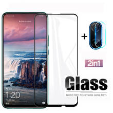 Protector de pantalla de cristal templado 2 en 1 para Huawei P Smart Z, cristal de la Lente de la cámara trasera para Huawei P SmartZ 9H 2024 - compra barato