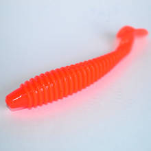 Lifelike Silicone Red Worm Soft Lures Earthworm Artificial Rubber Baits Shrimp Flavor Additive Bass Carp Tackle 2024 - buy cheap