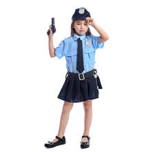 Костюм Полицейского спецназа для девочек и мальчиков, на Хэллоуин 2024 - купить недорого