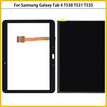 New T530 LCD TouchScreen For Samsung Galaxy Tab 4 10.1 T530 T531 T535 Display Touch Screen Panel Digitizer Sensor Glass Lens 2024 - buy cheap