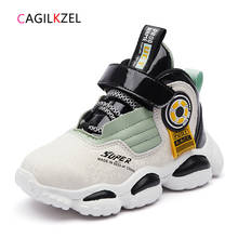 CAGILKZEL New Children's Sneakers Boys Basketball Running Sports Shoes For Boys High Quality Casual Kids Shoes Chaussure Enfant 2024 - buy cheap