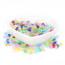 500Pcs Colourful Acrylic Beads 5x5mm For Jewellery Marking Loose Spacer Beads Bracelet Necklace Charm Jewelry Finding 2024 - buy cheap