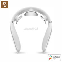 Xiaomi jeeback massageador cervical g2 dezenas pulso volta pescoço massageador infravermelho distante ferramenta de alívio da dor aquecimento cuidados de saúde relaxamento 2024 - compre barato