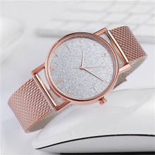 Relógio esportivo para mulheres, luxuoso, ultra fino, simples, de ouro rosa, pulseira de aço inoxidável, feminino, relógio 2024 - compre barato