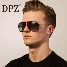DPZ-gafas de sol modernas con botones para hombre y mujer, lentes de sol unisex con diseño de marca Vintage, llamativas, a la moda 2024 - compra barato