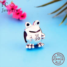 FC Jewelry Fit Original Pan Charms Bracelet 925 Silver 2020 Limited Edition Frog Bead Making Women Crown Fine Berloque 2020 2024 - buy cheap