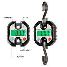 Portable Industry Crane Scale Heavy Duty Digital Hanging Hook Scales LCD Loop Weight Balance Stainless Steel 2024 - buy cheap