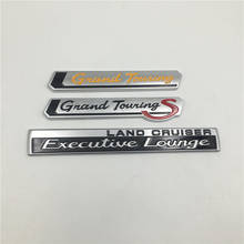 Adesivo de logotipo para pára-choque traseiro, para toyota land cruiser executivo, grand touring s 2024 - compre barato